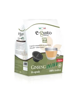 16 Capsule Nescafè Dolce Gusto Pop Caffè Ginseng Amaro
