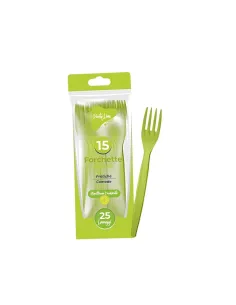 210 Forchette riutilizzabili Verdi - Eleganza e Sostenibilità