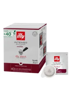 40 Cialde Caffè Illy tostato INTENSO
