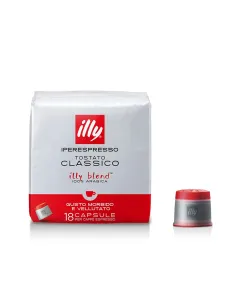 18 Iperespresso Capsule illy tostato Classico