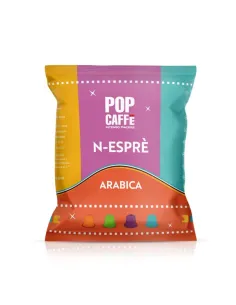 100 Capsule Nespresso N-Esprè Pop Miscela 3 Arabica