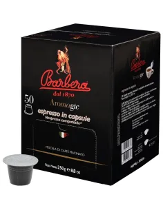 100 Capsule Compatibili Nespresso Caffè Barbera INTENSA