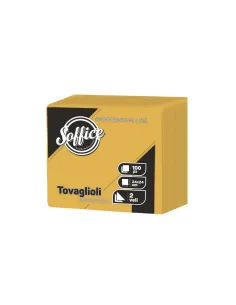 50 Tovaglioli Giallo Mais 24x24