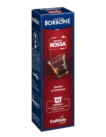 50 Capsule Caffitaly®* - Miscela Rossa Caffè Borbone