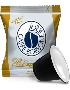 100 Capsule Nespresso Caffè Borbone Miscela Oro