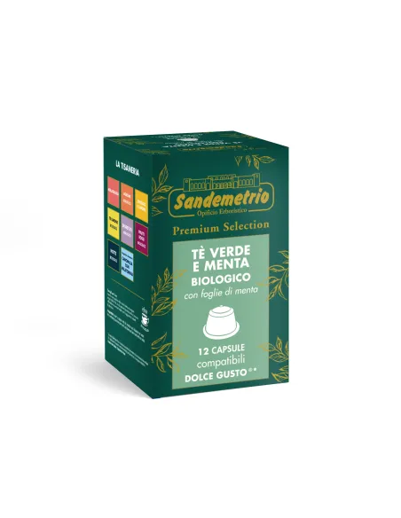 TÈ VERDE MENTA 12 CAPSULE COMPATIBILI NESCAFÈ DOLCE GUSTO ®*