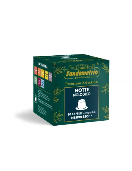 10 Nespresso Tisana Buonanotte Bio Sandemetrio