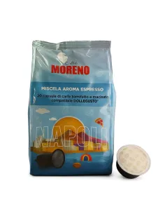 *20 Capsule Dolce Gusto Moreno Miscela Aroma Espresso Napoli