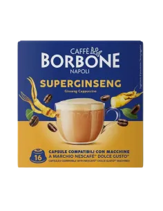 16 Capsule Nescafè Dolce Gusto Borbone Super Ginseng