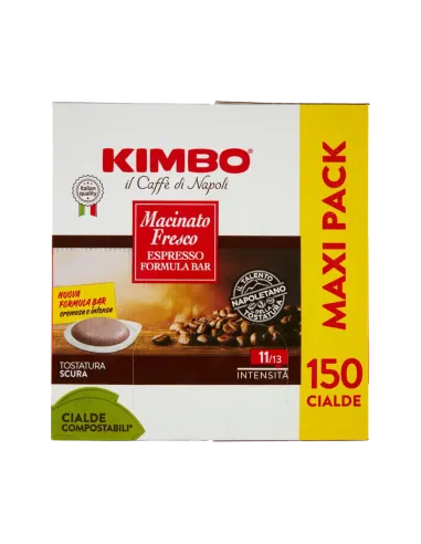 150 Cialde Kimbo Miscela Macinato Fresco