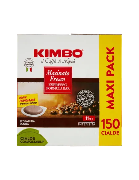 150 Cialde Kimbo Miscela Macinato Fresco