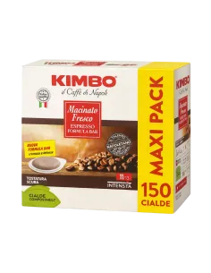 150 Cialde Kimbo Miscela Macinato Fresco