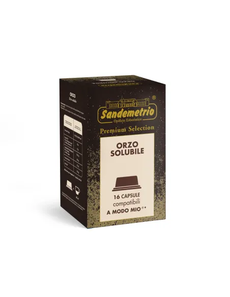 16 Capsule A modo mio Sandemetrio Orzo Solubile