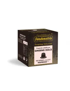 10 Nespresso Sandemetrio Ginseng Dolce