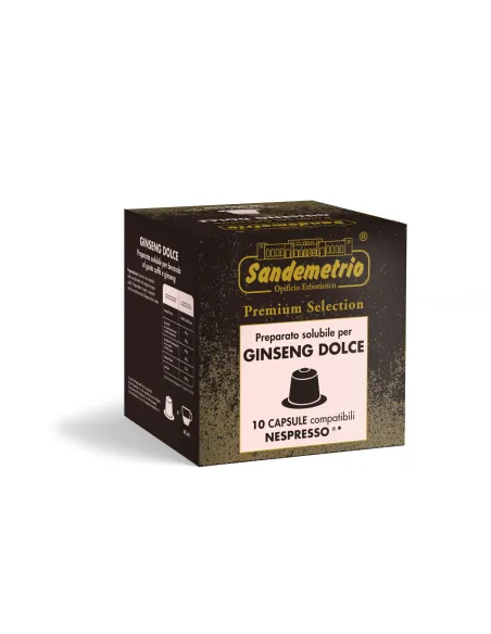 10 Nespresso Sandemetrio Ginseng Dolce