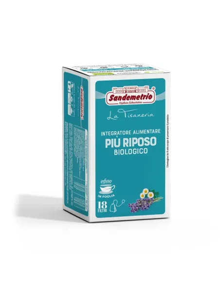 Sandemetrio Infuso Erbe Più riposo 18 Filtri