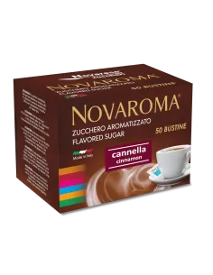 Novaroma Cannella Zucchero Aromatizzato 50 Bustine