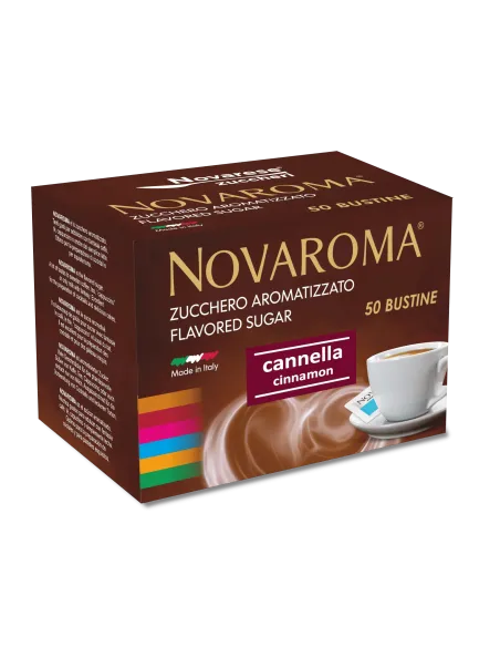 Novaroma Cannella Zucchero Aromatizzato 50 Bustine
