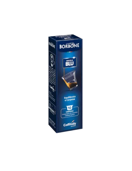 50 Capsule Caffitaly®* - Miscela Blu Caffè Borbone