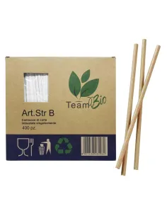 400 Cannucce in Carta Imbustate Singolarmente