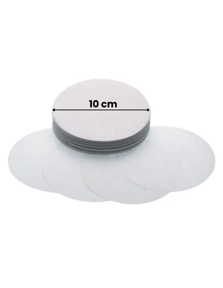 Dischi in Carta per Hambuger Ø10 - 500 gr