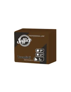 50  Tovaglioli Marrone 24x24