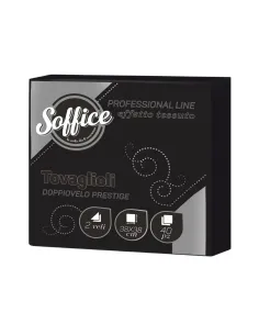 40 Tovaglioli Nero 38x38