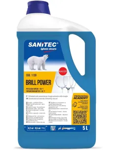 SANITEC - Brill Power 5L Brillantante per Lavastoviglie