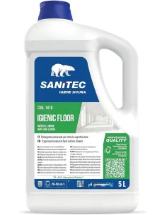 SANITEC - Igienic Floor Menta e Limone 5L Detergente concentrato per pavimenti