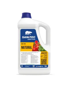 SANITEC NATURAL -  5L Detergente Con Bicarbonato per Frutta e Verdure