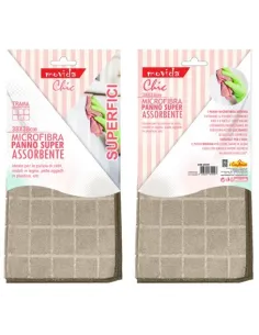Panno in Microfibra | 38 x 38  Marrone