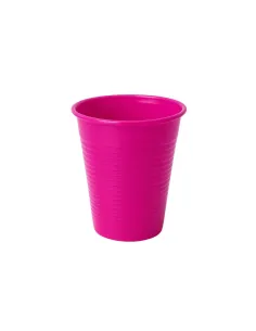 50 Bicchieri in Plastica Fucsia da 200 ml