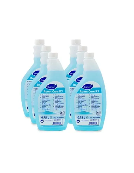 6 PZ - Detergente Vetri Diversey Room Care R3 750 ML