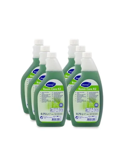 6 PZ - Detergenti Igienizzanti Superfici Diversey Room Care R2 750 ML