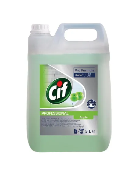 Cif Lavapavimenti Profumato Mela Verde - 5LT