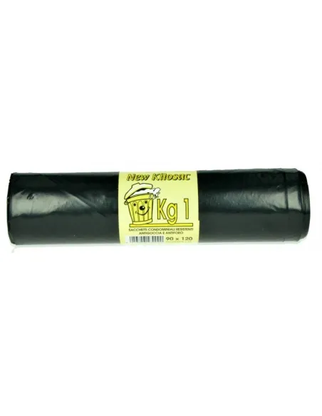 1KG Sacci Rifiuti Resisteni 120x130 | Neri