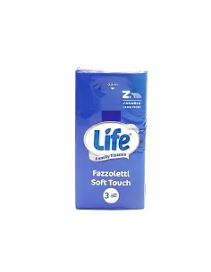 10 pezzi Life Fazzoletti 3 Veli soft touch