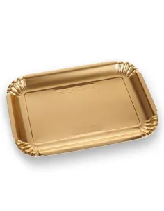 Vassoio|Navetta in Cartone da 10 kg Oro - Misura 9 (47x34