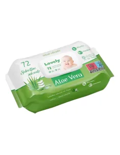 72 pz Salviette Aloe Vera