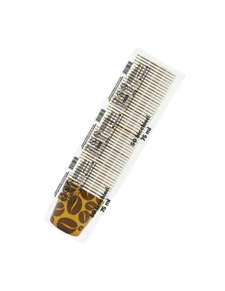 50 Bicchierini di Carta 75ml Chicco - Perfetti per il Tuo Caffè