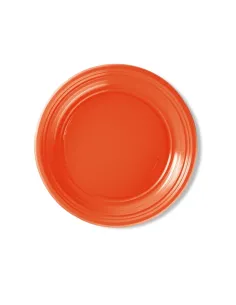 30 Piatti Piani Riutilizzabili Arancione | Aristea