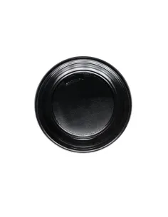 50 Piatti Frutta e Dessert Riutilizzabili Nero - Aristea