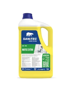Sanitec Matic Extra - Detergente Alcalino per Sporco Pesante 5L