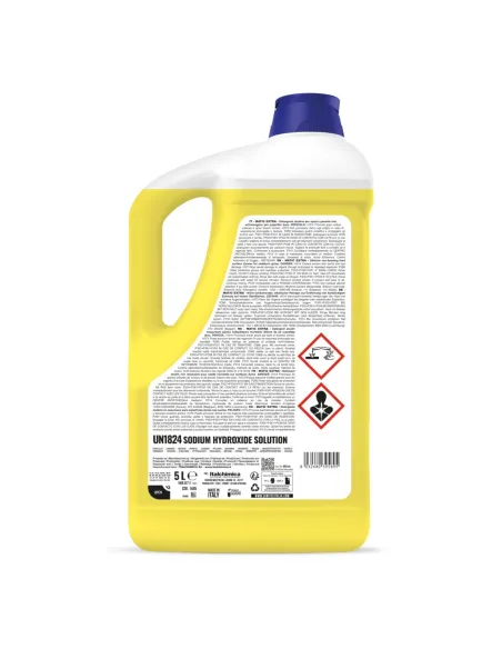 Sanitec Matic Extra - Detergente Alcalino per Sporco Pesante 5L