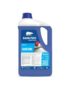 Sanitec Saniform - Detergente Disinfettante con Sali di Ammonio Quaternario 5L