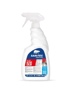 Sanitec Active Chlor - Detergente Igienizzante a Base di Cloro 750ml