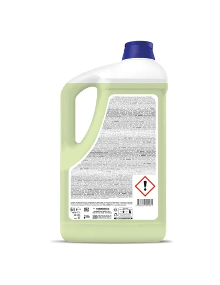 Sanitec Washdet Muschio Bianco - Detergente per il Lavaggio dei Tessuti 5L