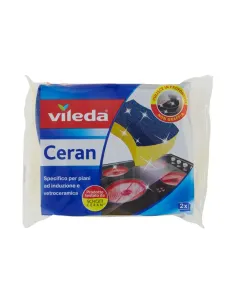 Vileda Ceran – Spugna per Piani a Induzione e Vetroceramica
