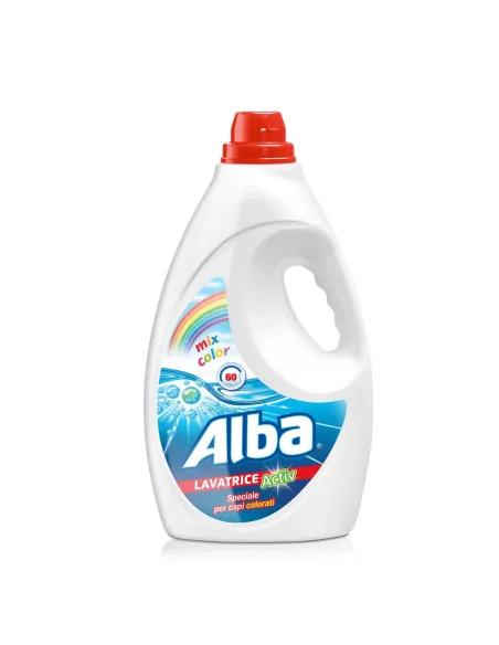 Alba Lavatrice Activ Mix Color - Detersivo Liquido per Capi Colorati