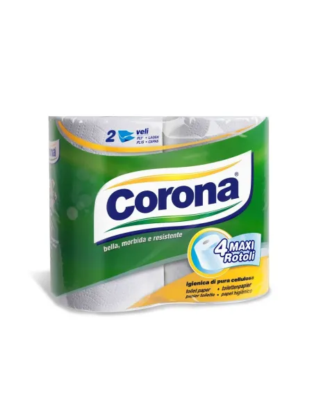 Corona Carta Igienica - 4 Maxi Rotoli